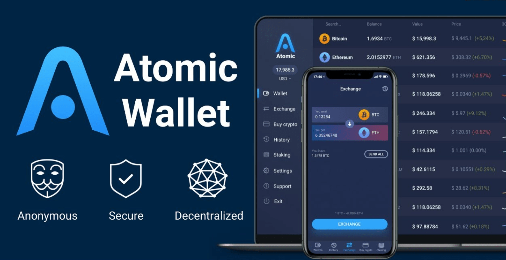 atomic wallet cosmos staking
